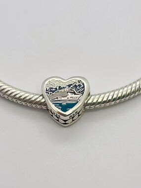 Pandora Alaska Exclusive Dangle Charm S925 Sterling Silver Jewelry, For Bracelet